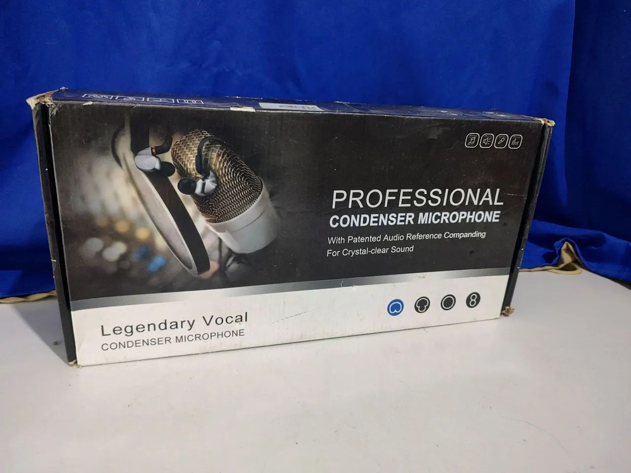 Microfone condensador para computador ou notebook