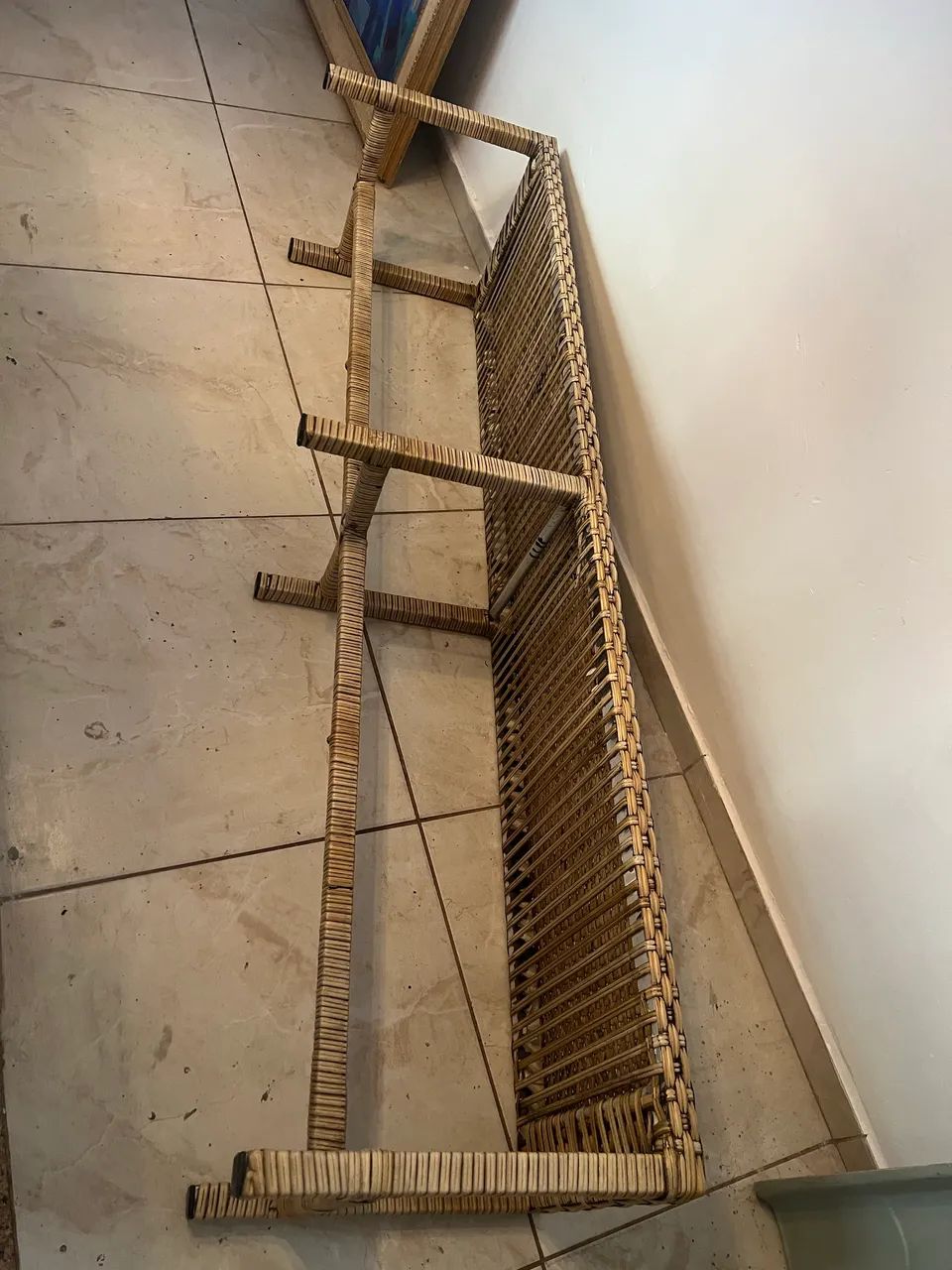 Banco grande rattan  - Foto 3