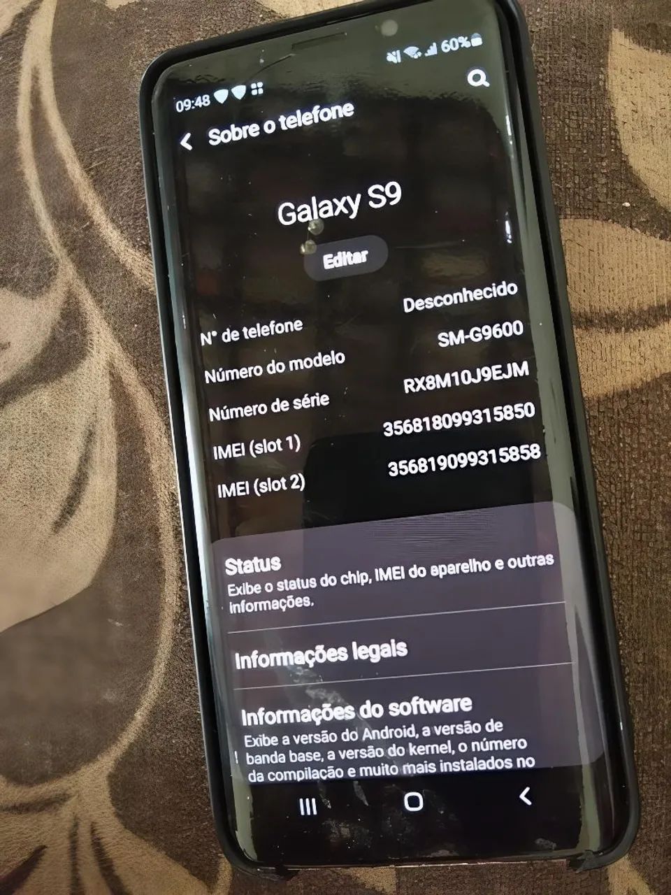 Celular Samsung Galaxy s9 PARA REPARO - Foto 2