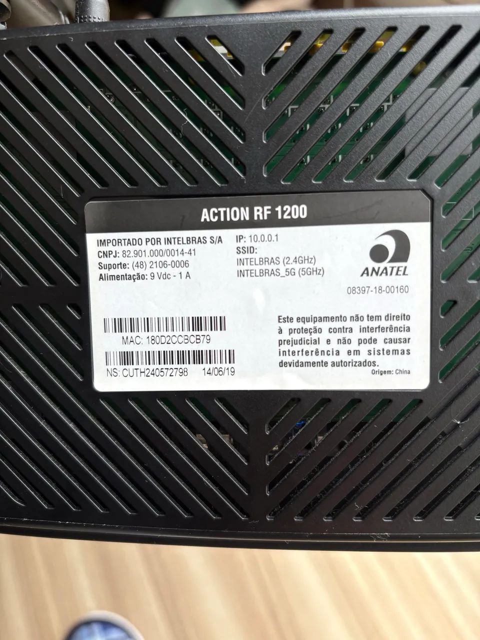 Roteador wireless Intelbras