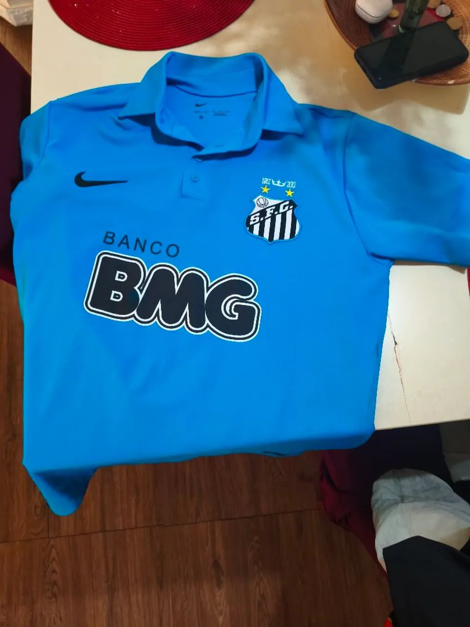 Camisa retrô Milan e santos - Foto 3