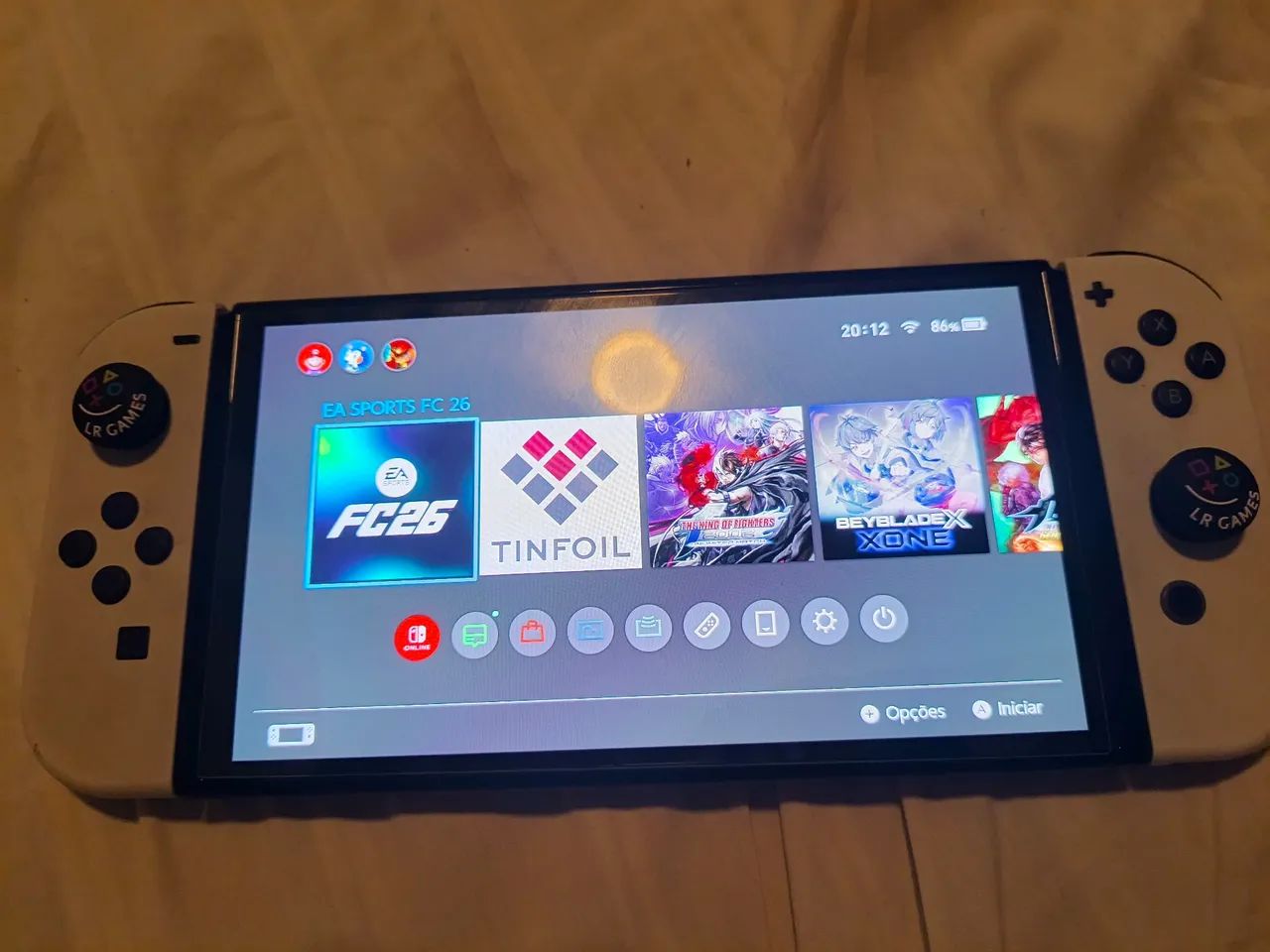 Nintendo Switch oled desbroqueado