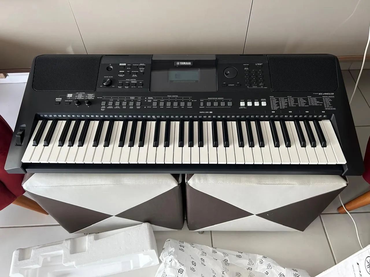 Teclado Yamaha PSR E463 - Foto 3