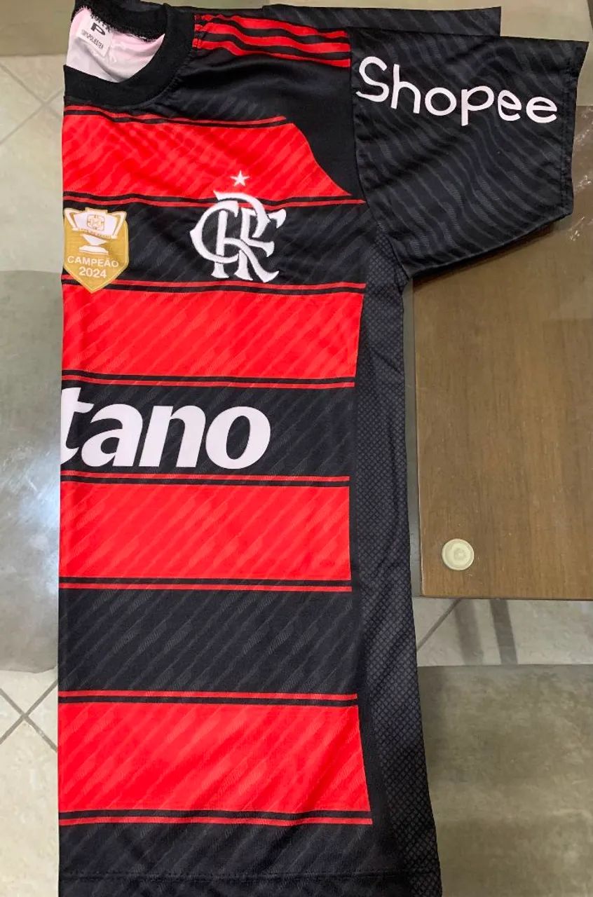 Camisa Flamengo Betano/patch da copa do brasil - Foto 2