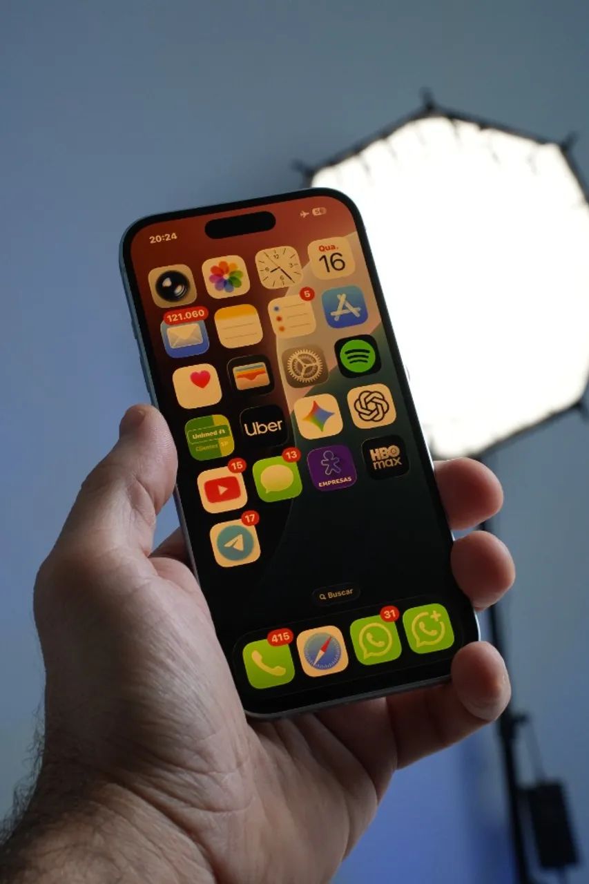 iPhone 15 128 GB azul (Anatel)