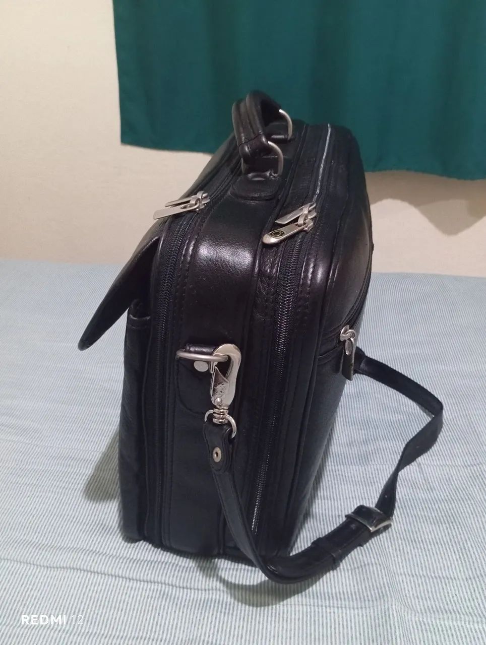 Pasta executiva Couro legítimo nova! - Foto 5