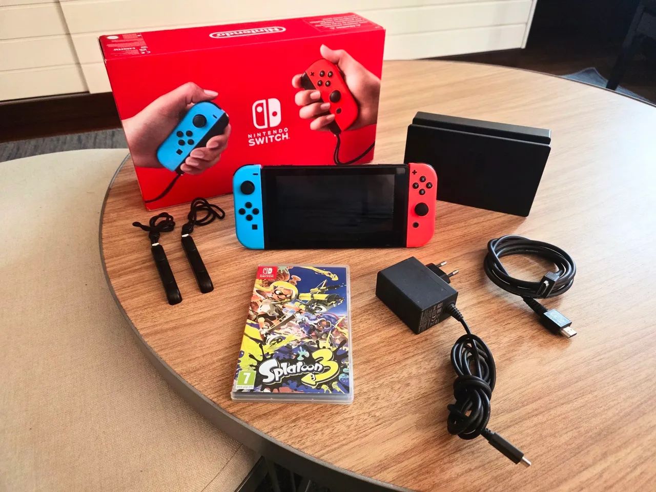 Nintendo Switch V2 - Edição Splatoon 3