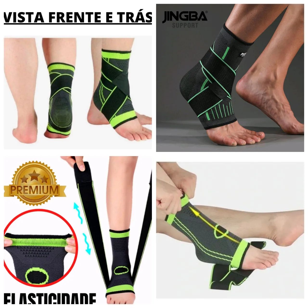 Promoção tornozeleira de compreensão 