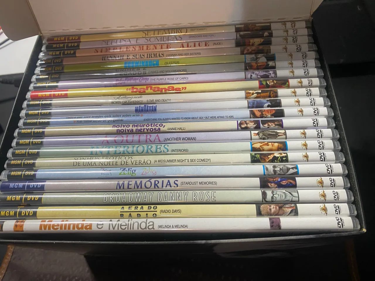 Coleção Woody Allen - Box com 20 DVDs - CDs, DVDs etc - Cavalhada