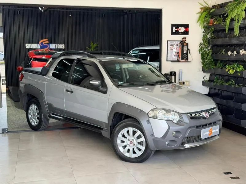 Fiat Strada Adv.1.8 16V Dualogic Flex CD 2014 - Foto 3