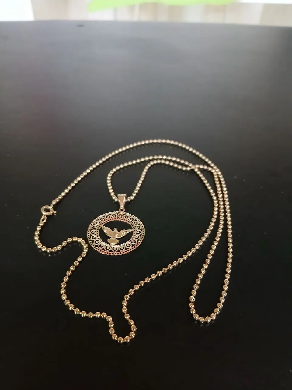 Cordão  com pingente  semijoia  - Foto 2