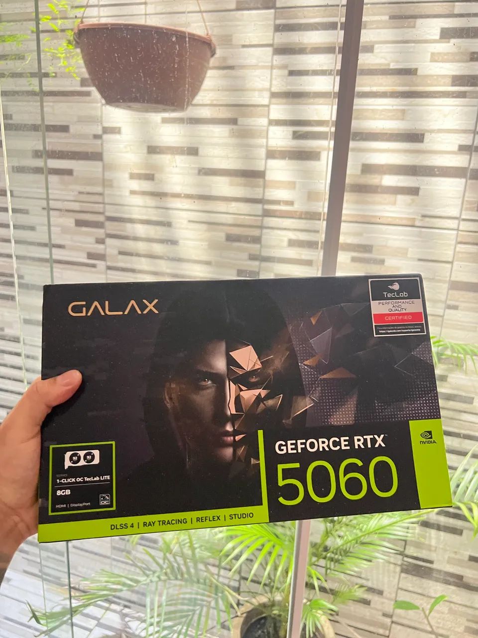 Rtx 5060 galax nova lacrada com rgb 