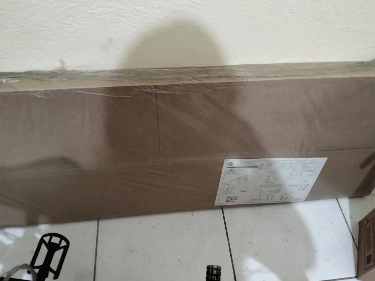 Cabeceira de cama solteiro embalada ainda. Em mdf - Foto 2