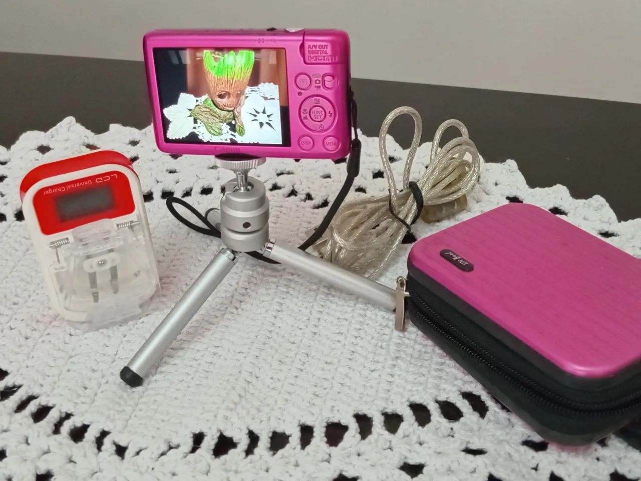Canon　キャノン　IXY PC1472 Rara Câmera digital Canon IXY PC1472 megapixels 14.1 - Câmeras e