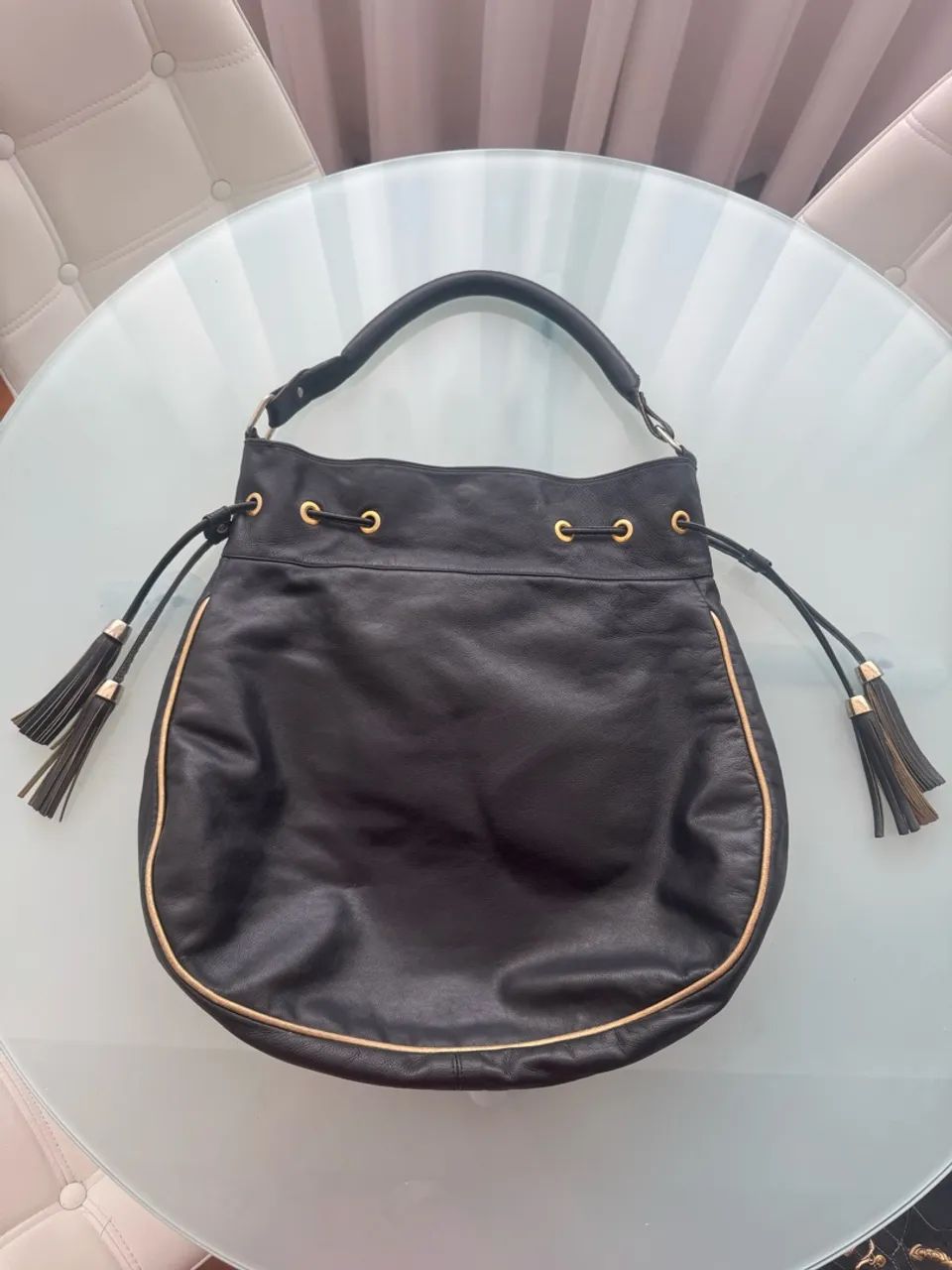Bolsa Carmen steffens couro legítimo  - Foto 2
