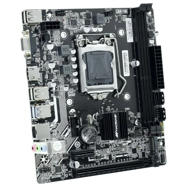 Placa Mãe Macrovip MV-B75V2 Socket LGA 1155 / VGA / DDR3 - Foto 3