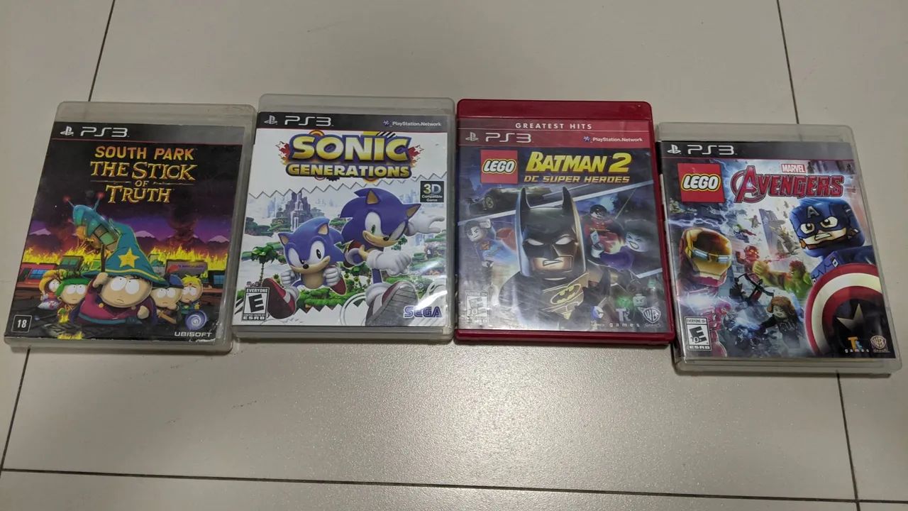 Jogos de ps3 conjunto