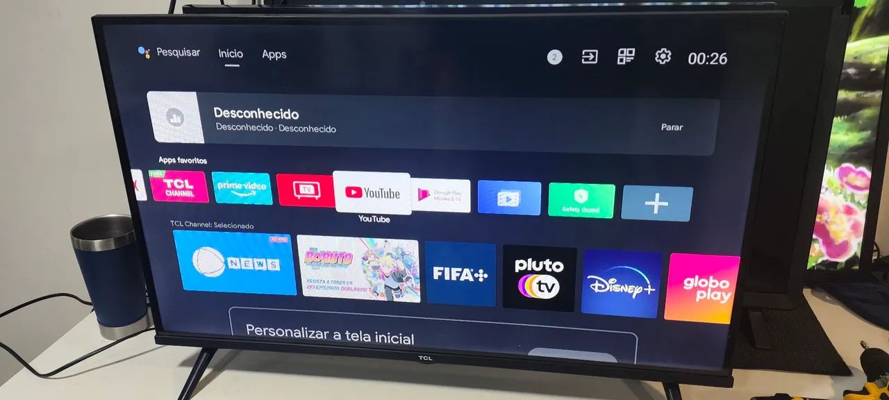 Smart tv TCL 32 androide 