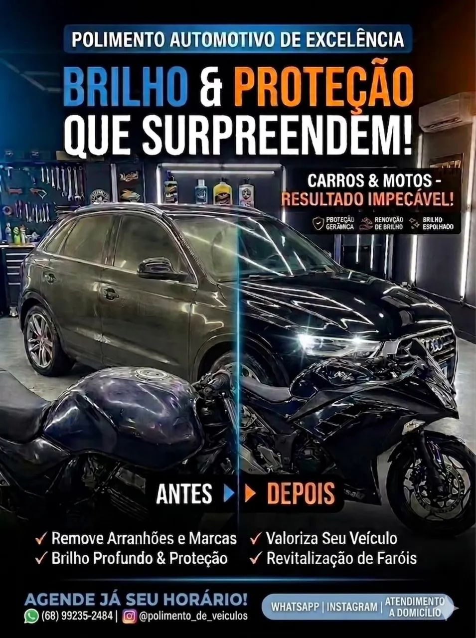 Polimento de motos e carros  - Foto 2