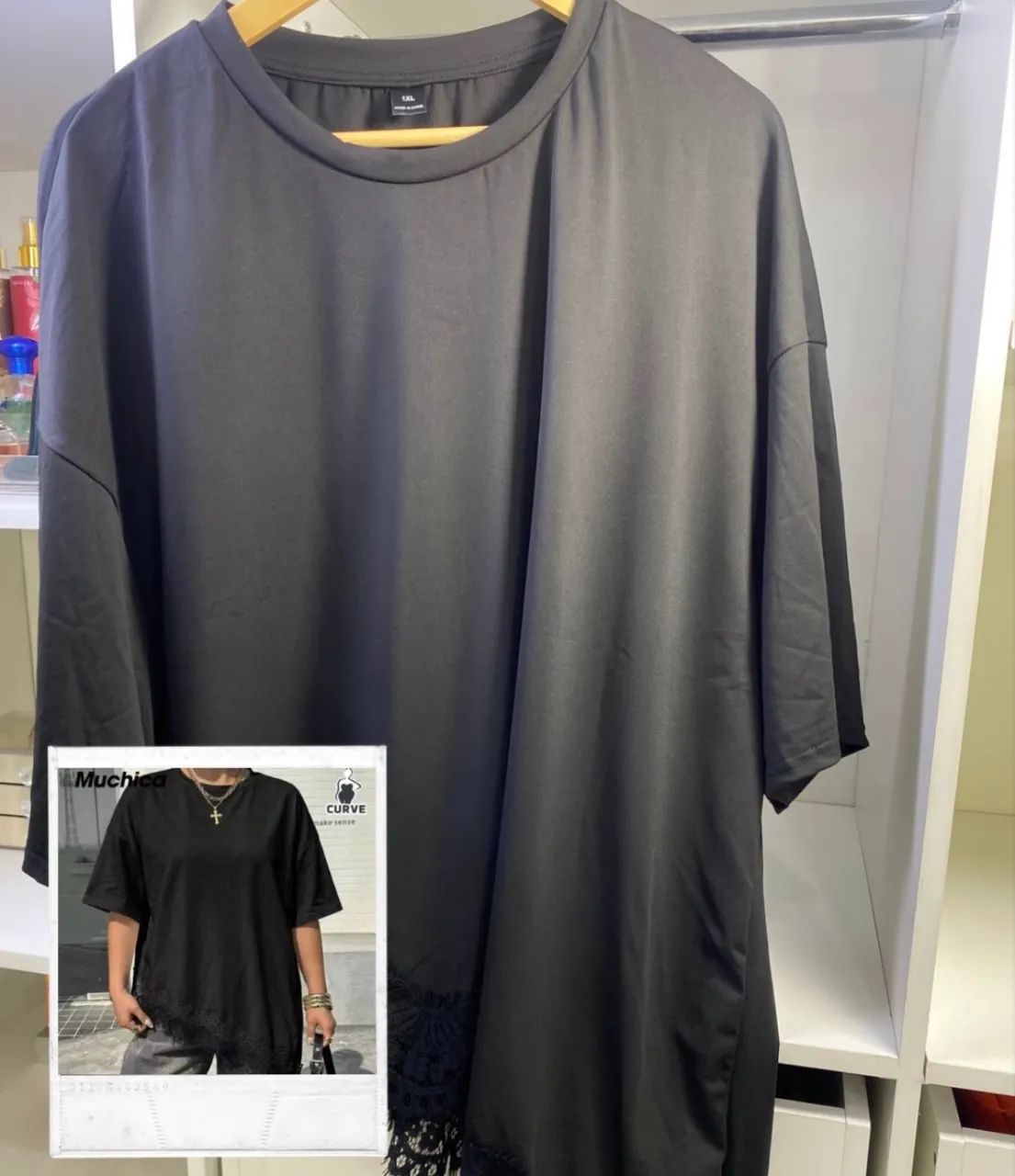 Lote com 8 peças de roupas novas SHEIN  - Foto 2