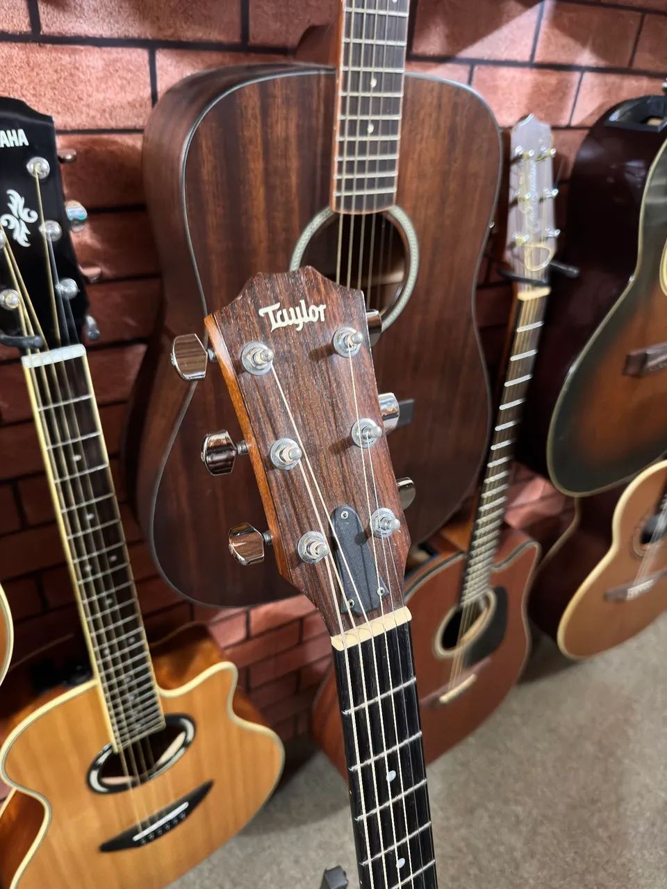 Violão Taylor 110ce folk elétrico Es1 elixir regulado ANALISO TROCAS - Foto 5