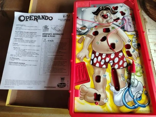 Jogo Operando da Hasbro - Completo - Foto 3