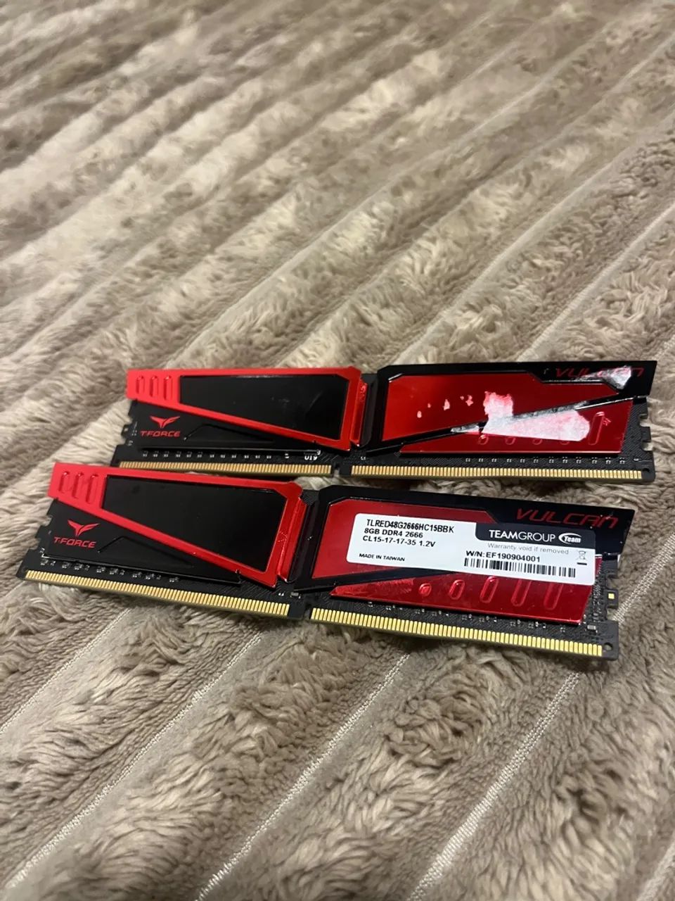 Memória RAM ddr4 Team Group Vulcan  - Foto 3