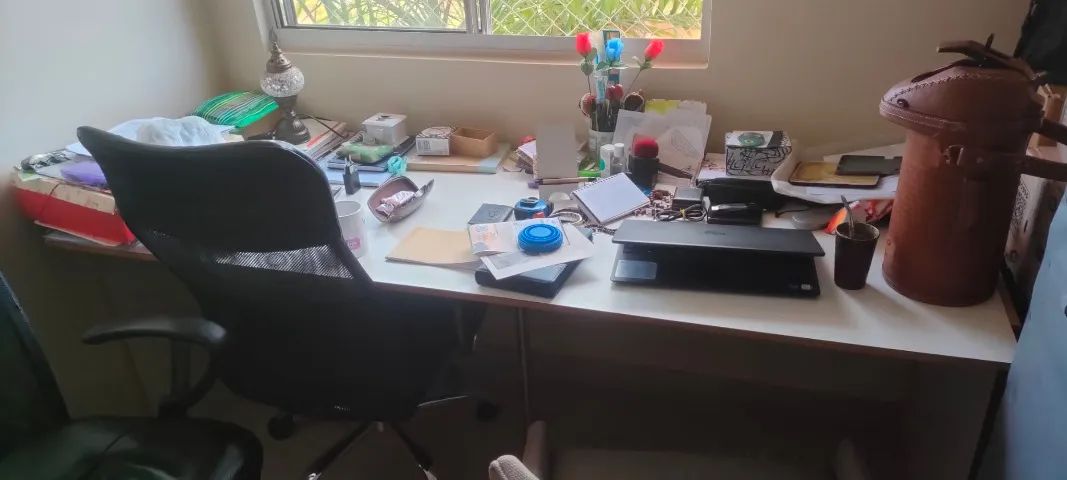 mesa de estudos para 2 pessoas 1,90x0,70