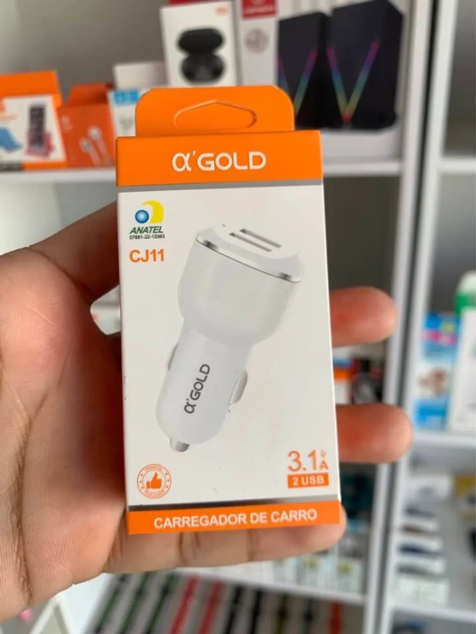 Carregador Veicular 2 Portas USB
