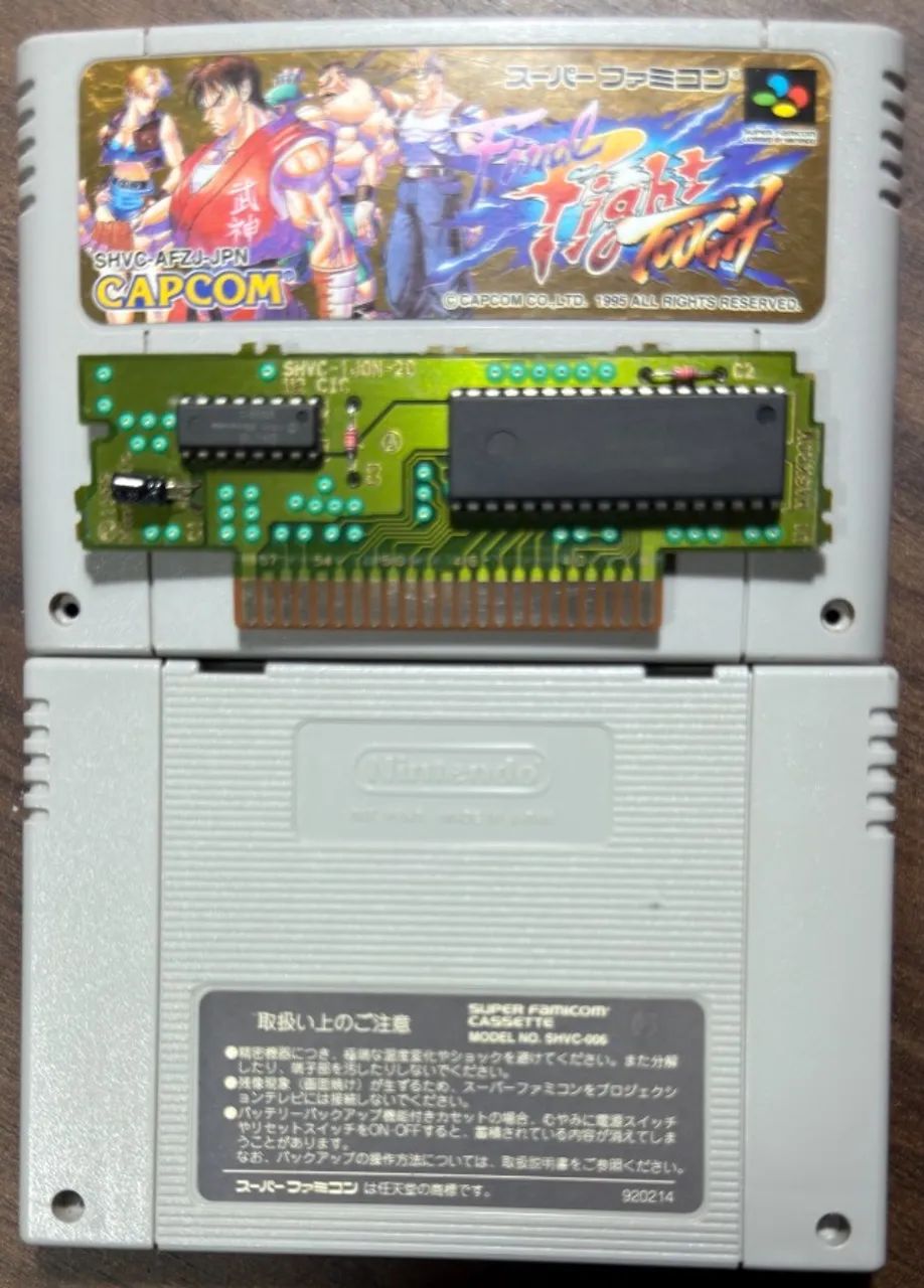Final Fight Tough Final Fight 3 Original SNES Super Nintendo SFC