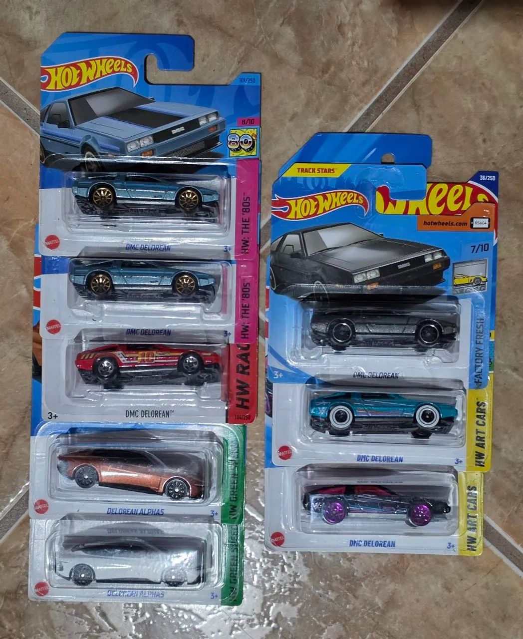 Coleção Hot Wheels Lacrada | Back to the Future | DeLorean | Team