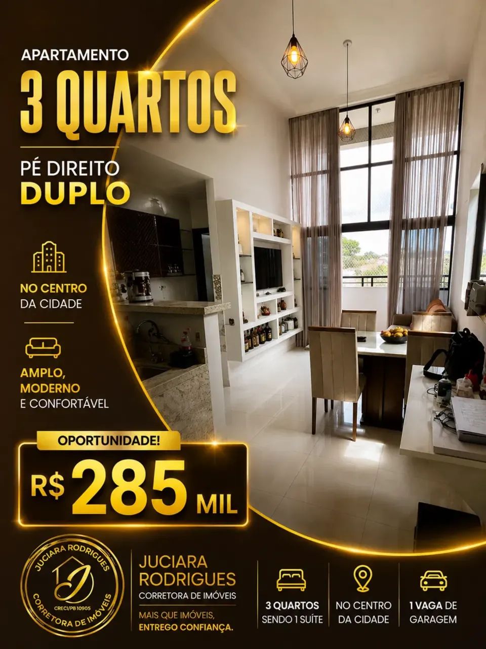 APARTAMENTO 03 quartos em Centro - João Pessoa - PB