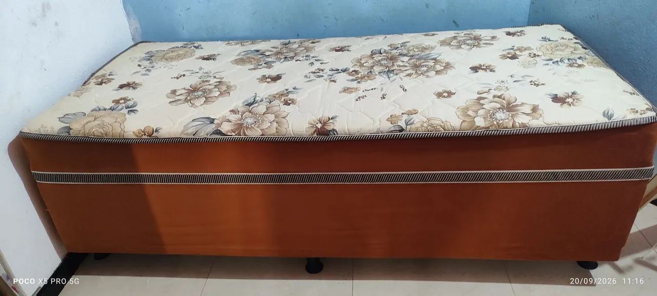 Cama box de molas , solteiro  - Foto 2