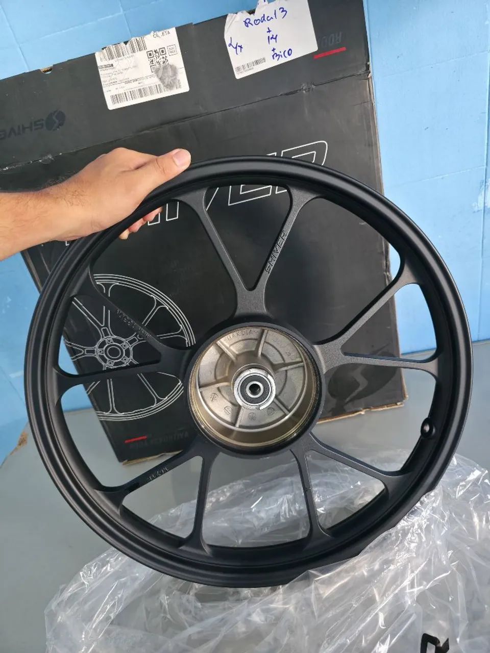Roda Start 160 ou qualquer moto com freio a tambor. - Foto 4