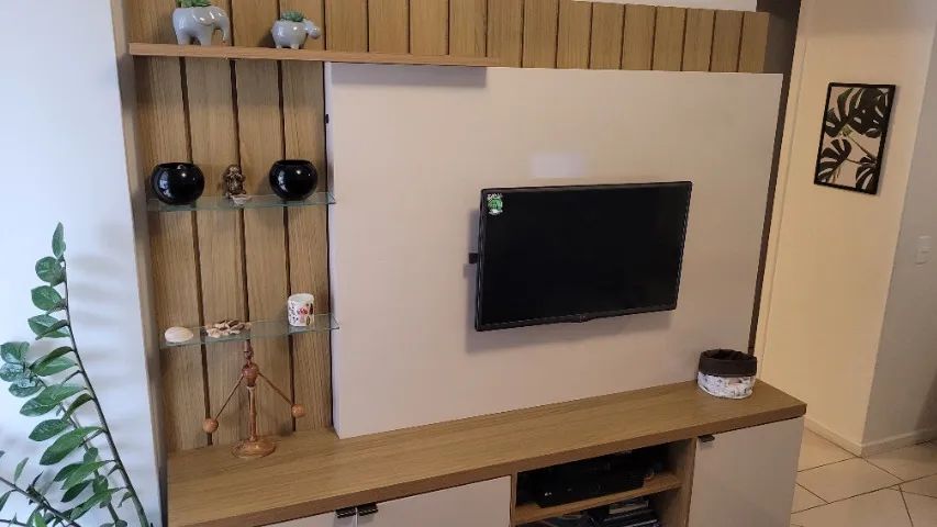 Estante/rack para sala de TV. - Foto 4
