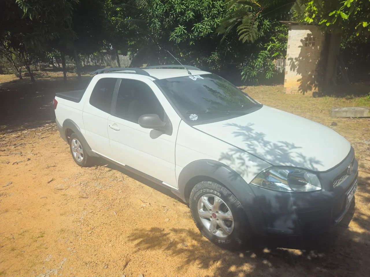 Fiat Strada Working Hard 1.4 Fire Flex 8V CD 2017 - Foto 2