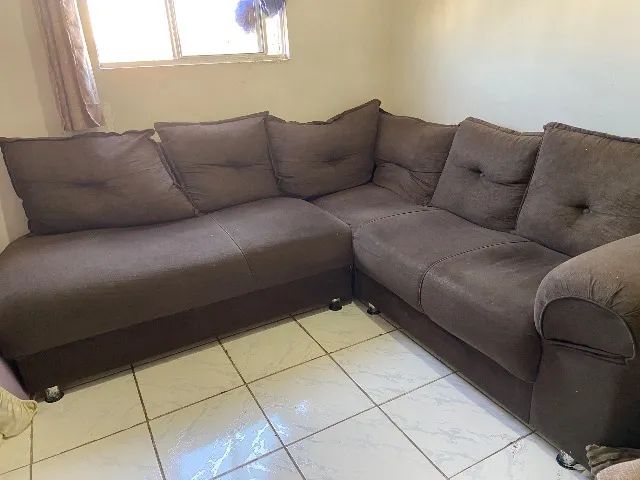Sofá em L 