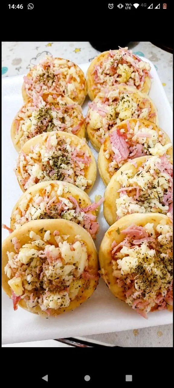 Mini pizza 1 real a partir de 20 unidades  - Foto 2