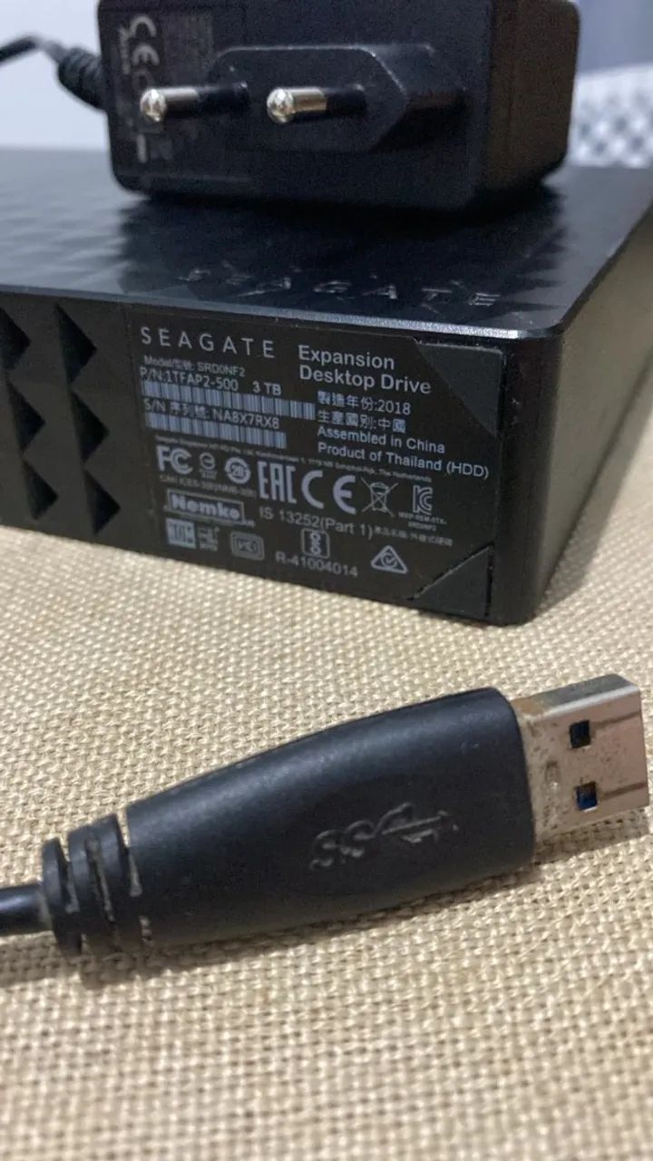 HD Externo Seagate 3TB - Foto 2