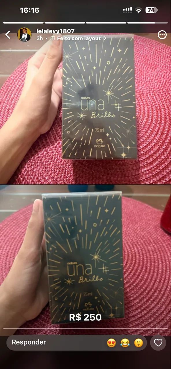 Perfume Una brilho - Foto 2