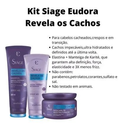 KIT SIàGE  REVELA CACHOS 