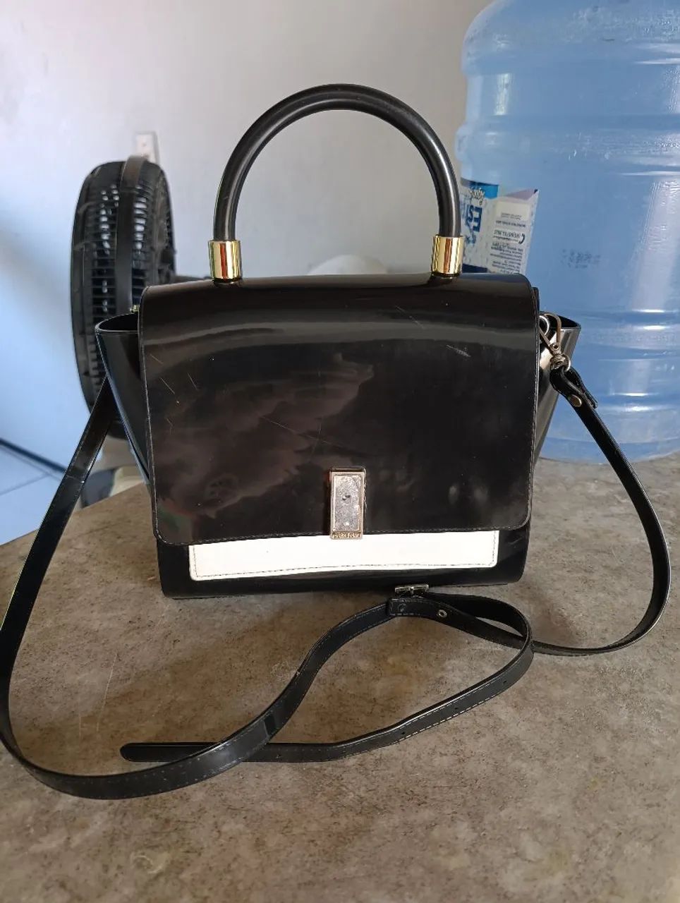 Bolsa petite Jolie de ombro e mão 