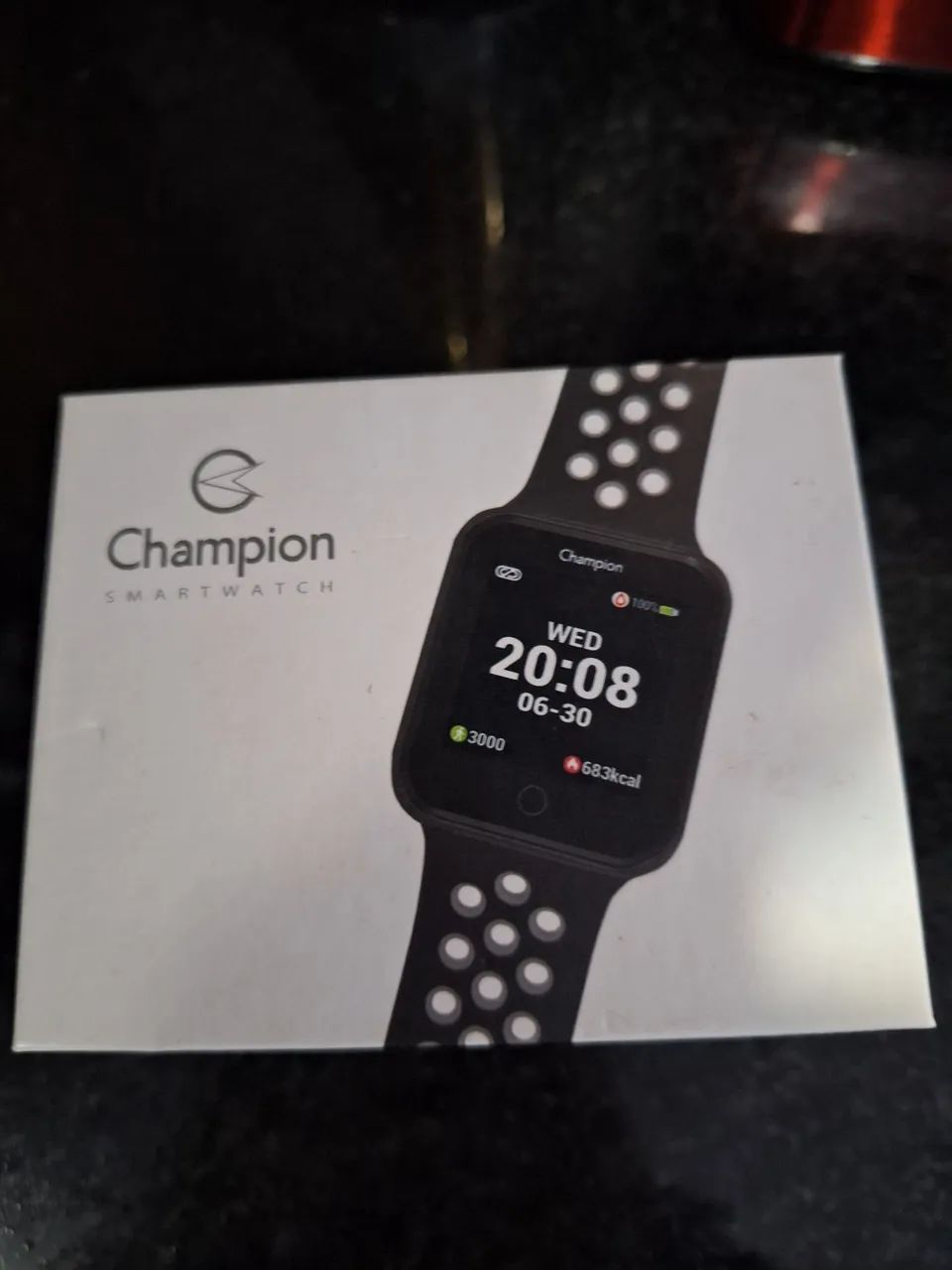 Relógio smartwatch champion 