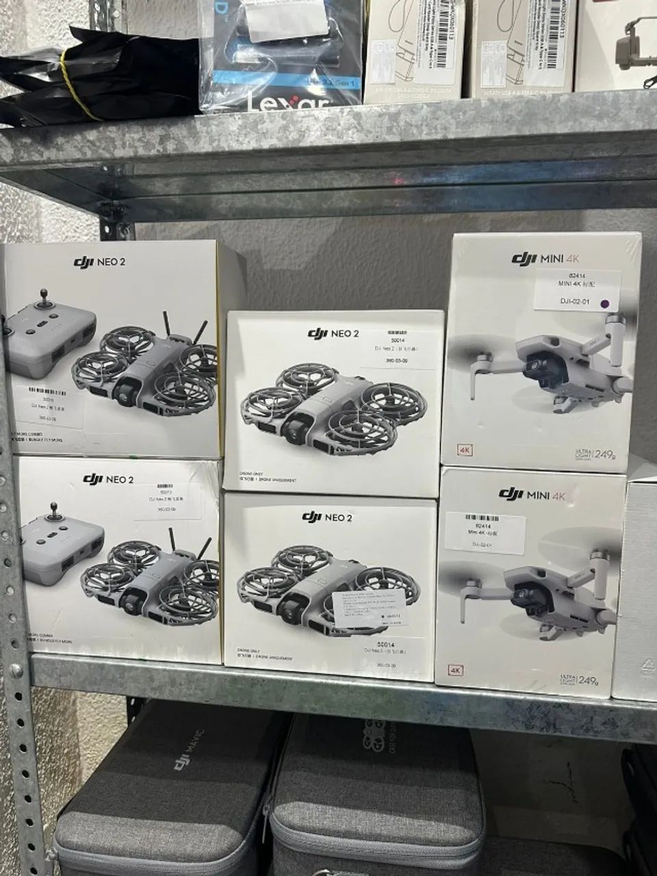 Dji Mini 4k Lacrado com Alcance de 10 KM