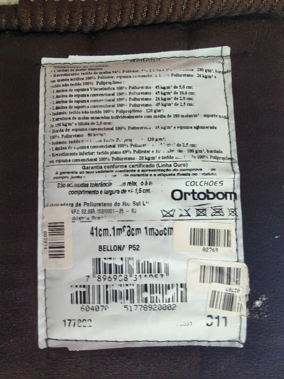 Cama de casal com colchão Ortobom Linha Ouro - Foto 2
