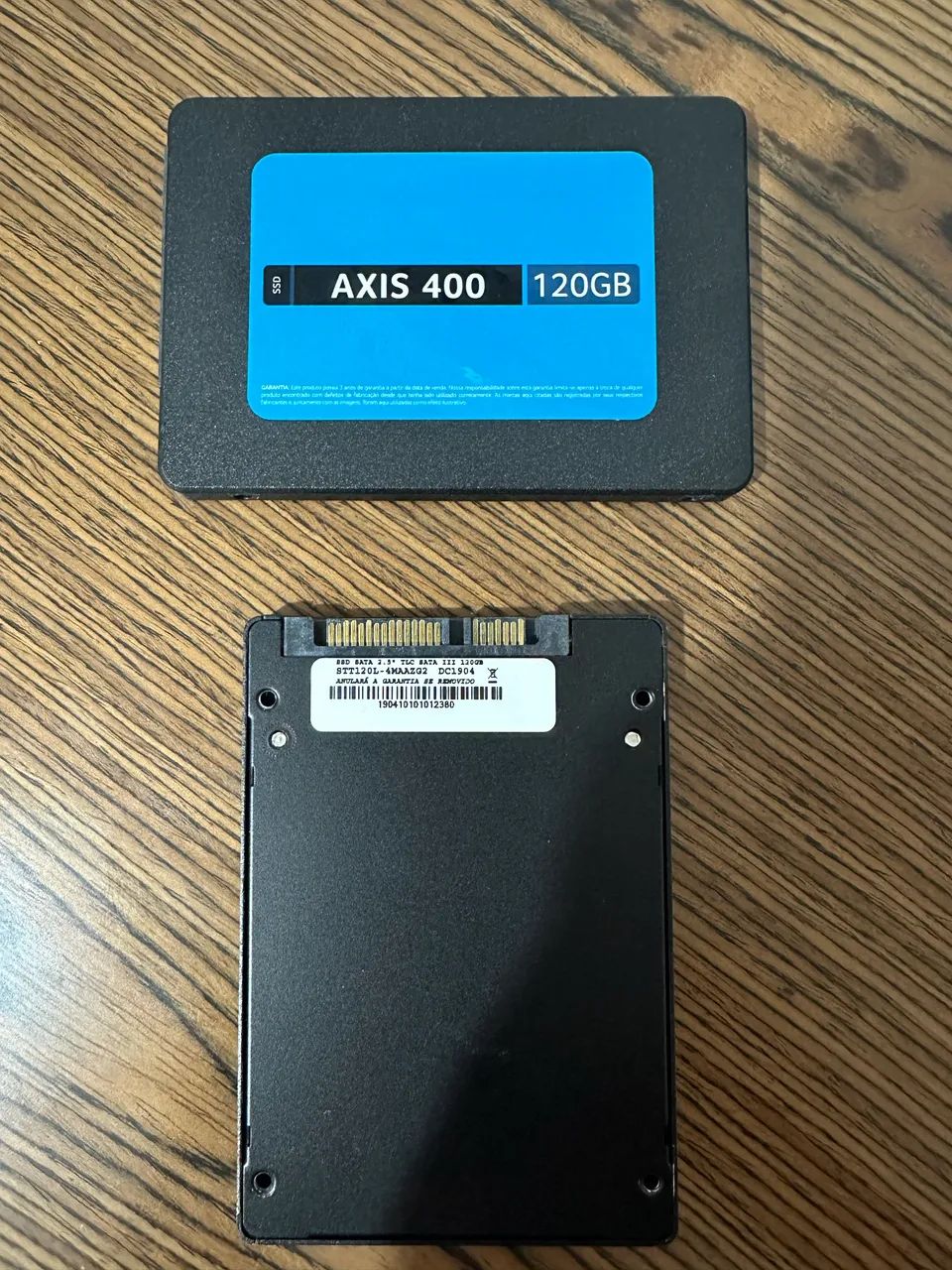SSD Sata III 120GB Axis 400 2.5 polegadas - Saúde 100%