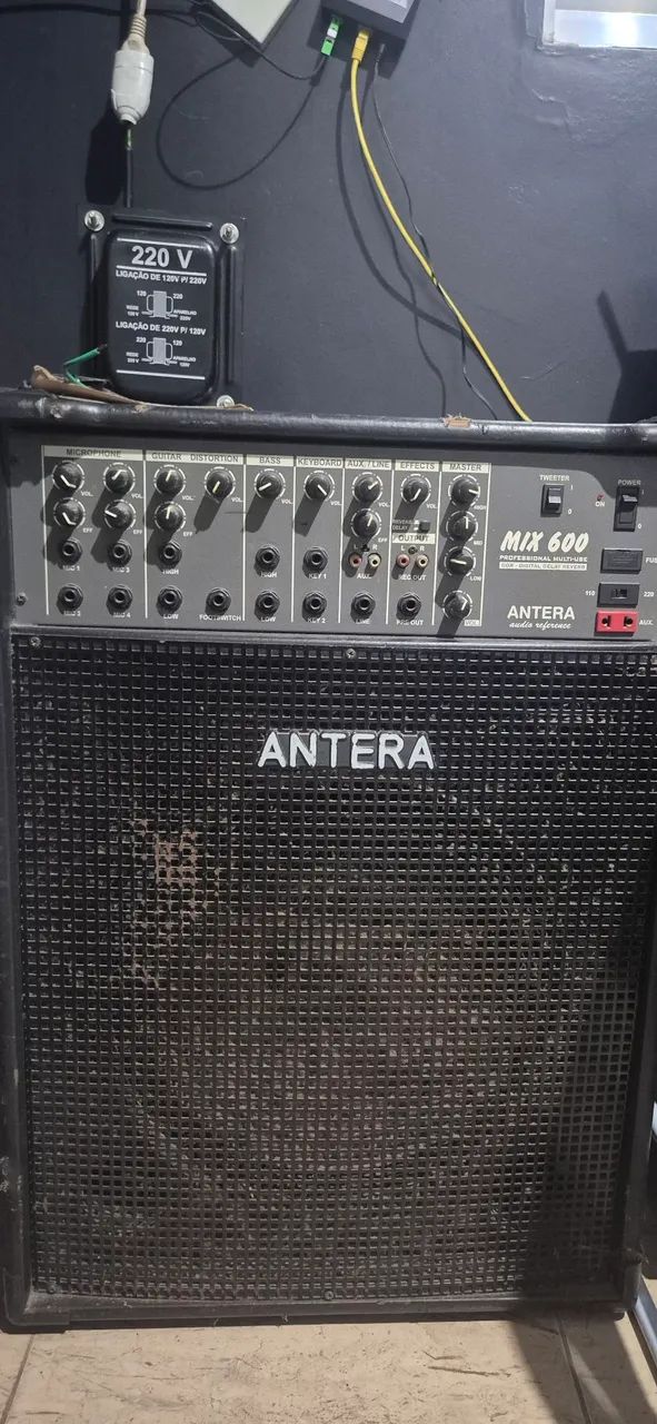 Caixa de Som Amplificada Antera MIX 600
