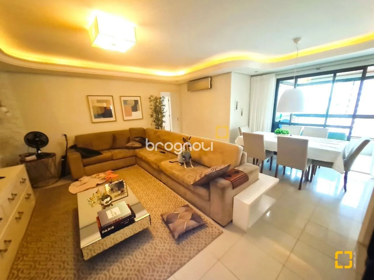 3 Quartos/Suíte, Semimobiliado, 2 Vagas, alto padrão