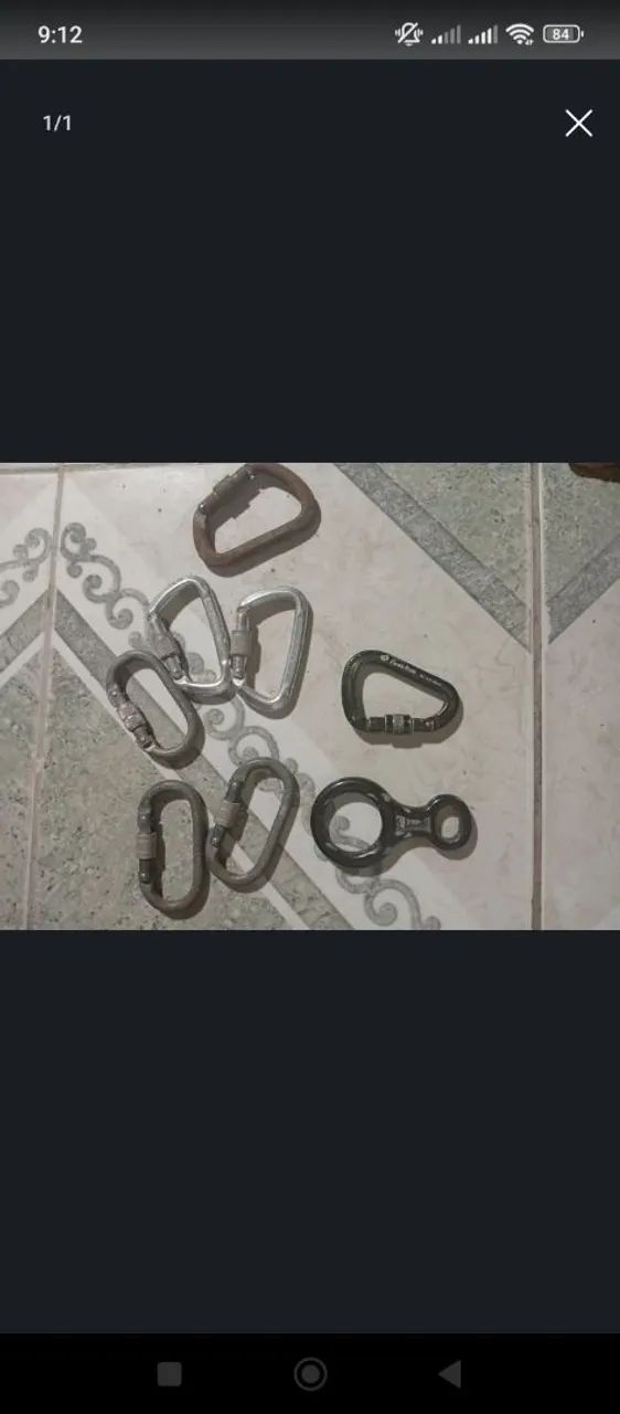 Kit de mosquetão 