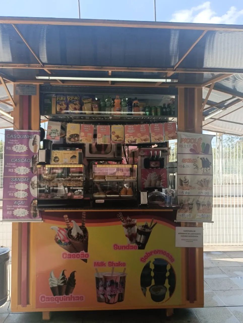 QUIOSQUE REVESTIDO DE AÇO EM INOX  - Foto 2